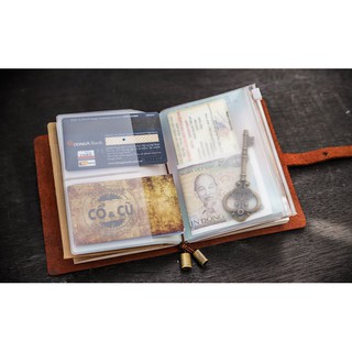 Sổ Planner da bò đa năng BROWNA6