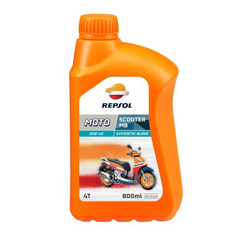 Nhớt Repsol Moto Scooter MB 4T 10W40 0.8L