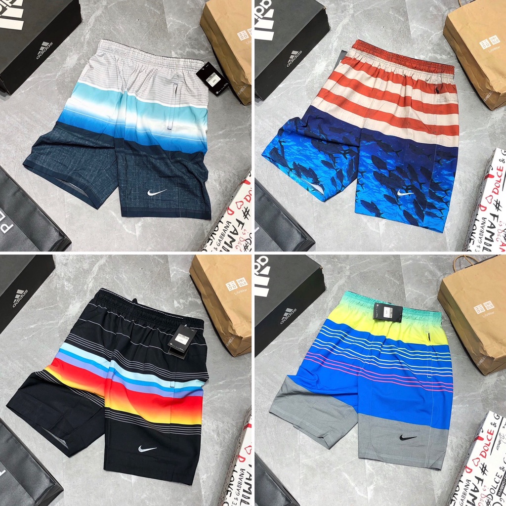 Quần đùi hoa đi biển BIGSIZE cao cấp quần short thể thao gym xuất khẩu STT - HM - 001
