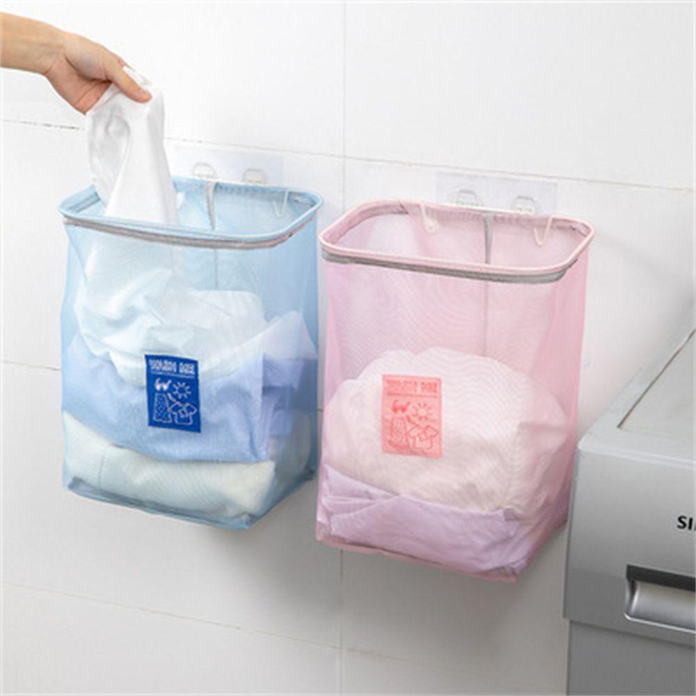 UUMIR Giỏ Đựng Đồ Giặt Gắn Tường Có Thể Gấp Gọn Tiện Dụng Cho Phòng Tắm