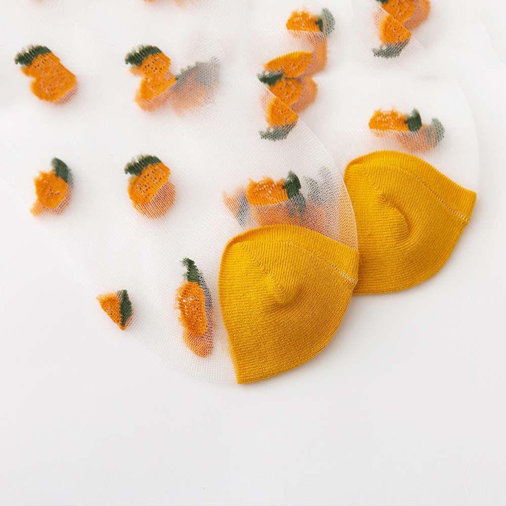 Đôi Vớ Ren Hoa Trong Suốt Phong Cách Hàn Quốc Dành Cho Nữ