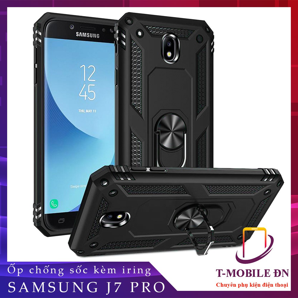 FREESHIP 50k_Ốp lưng Samsung J7 Pro, Ốp chống sốc 2 lớp kèm nhẫn iring làm giá đỡ cho Samsung J7 Pro | BigBuy360 - bigbuy360.vn