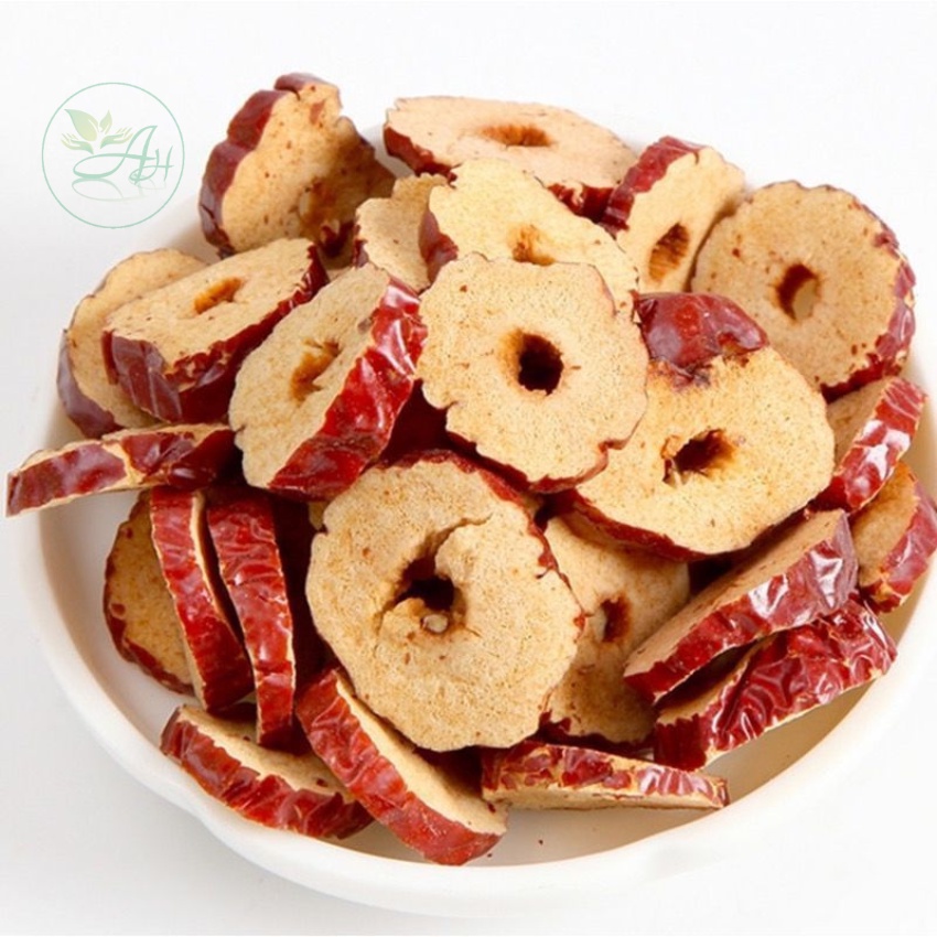 Táo Đỏ Cắt Lát Sấy Khô 100gr FREE SHIP Đều Và Đẹp