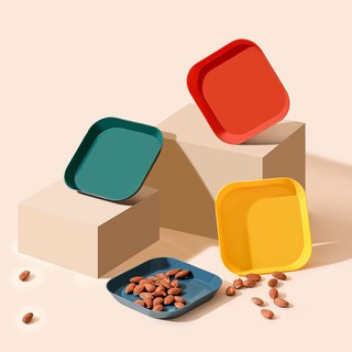 Đĩa nhựa đựng thức ăn chất liệu lúa mạch đi picnic