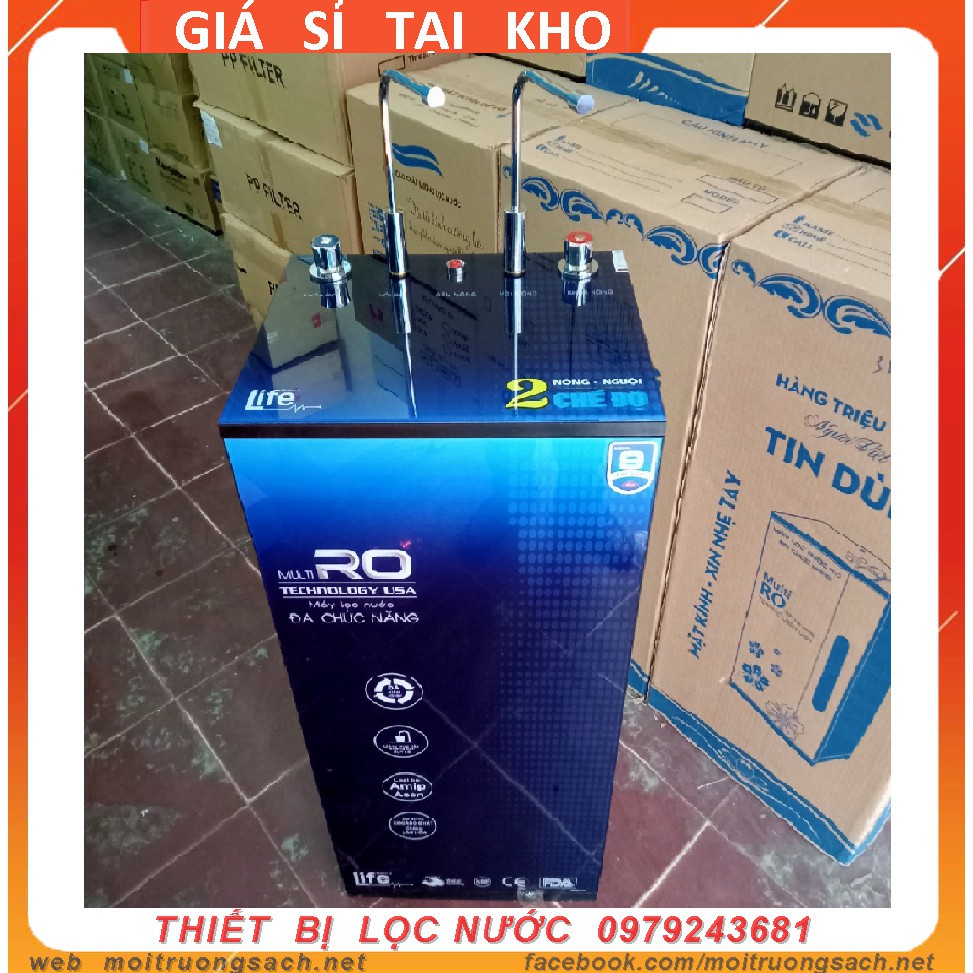 MÁY LỌC NƯỚC RO NÓNG NGUỘI ASTAR 9 CẤP - RO MADE IN USA ♥♥ CÓ TỦ 2 CHỨC NĂNG