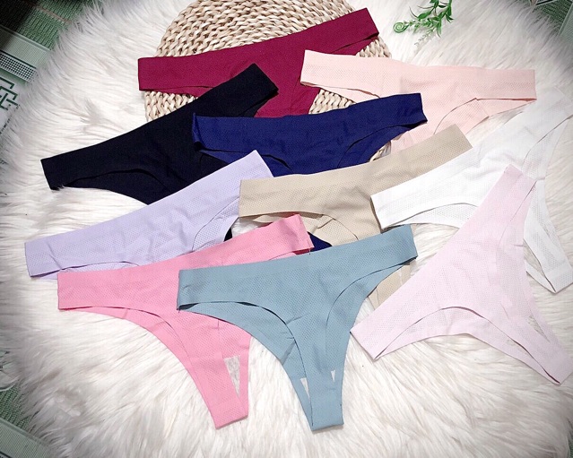(CÓ BIGSIZE) Quần lót LỌT KHE su thông hơi/ gân tăm thoáng khí siêu đẹp | BigBuy360 - bigbuy360.vn