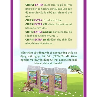 Lót Chuồng Cho Bò Sát Chipsi bao 10L