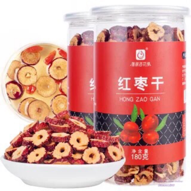 Trà hoa táo tàu khô cắt lát 180g