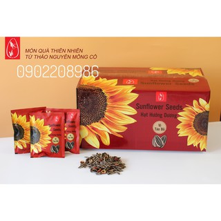 Hướng Dương Vị Táo Đỏ 60gr (Thùng 100 Gói) - Hướng Dương Mỹ Vị