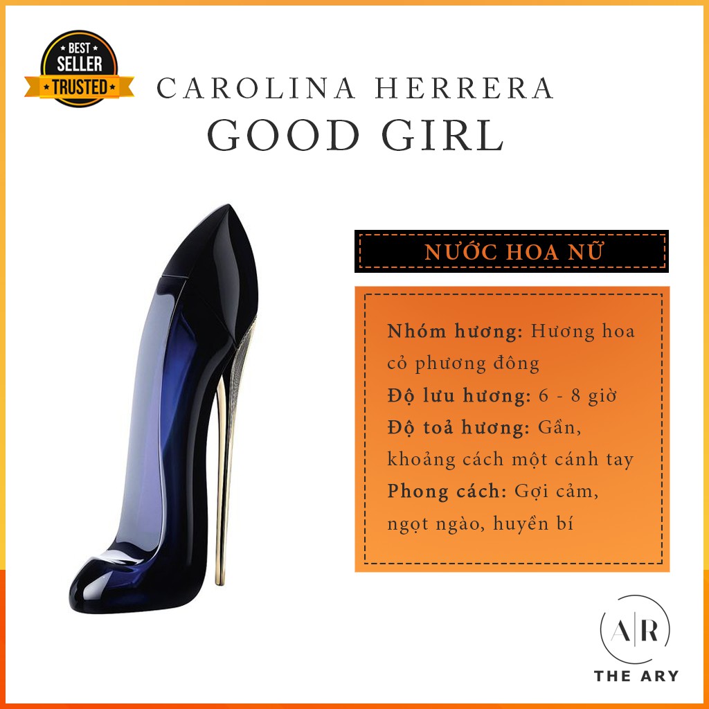 The Ary - Nước hoa nữ Quyến Rũ, Kiêu Kỳ, Lôi Cuốn Carolina Herrera Good Girl | Thế Giới Skin Care
