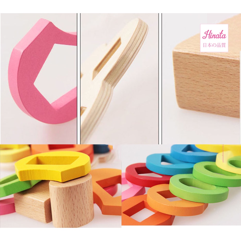 Đồ chơi gỗ HINATA - Giúp phát triển thị giác cho trẻ DC19