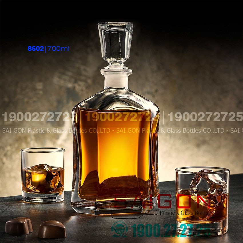 Bình Thủy Tinh Italia Bormioli Capitol 700ml  | Thủy Tinh Cao Cấp , Nhập Khẩu Italia