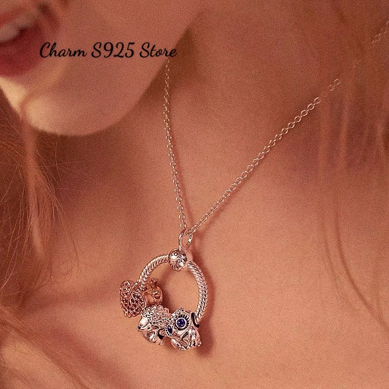 CHARM PAN ALE CON NHÍM BẠC S925 CAO CẤP