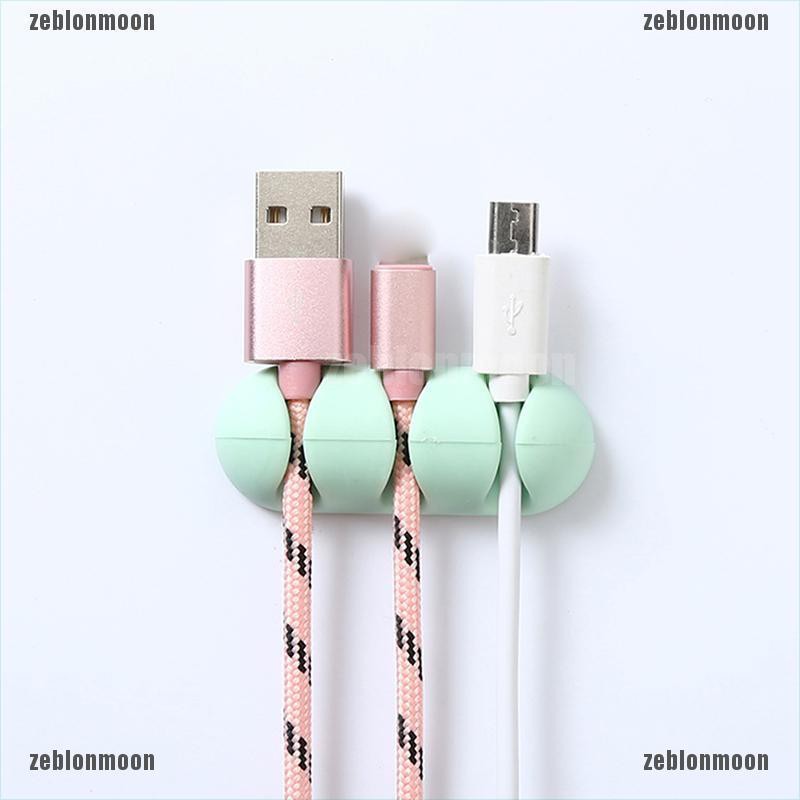 moon.vn Set 2 móc dính tường treo dây cáp sạc tai nghe đa dụng ☀$