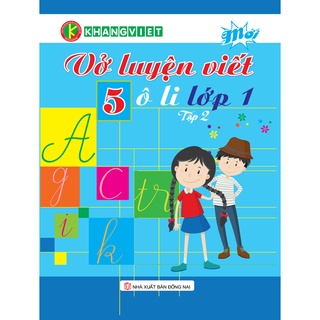 Sách - vở luyện viết 5 ô li lớp 1 tập 2 - ảnh sản phẩm 1