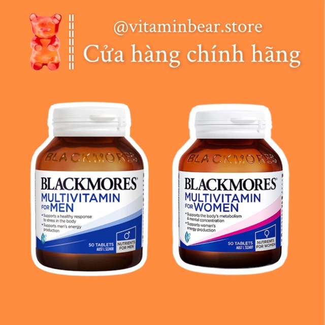 Viên uống tổng hợp cho nam và nữ của blackmores