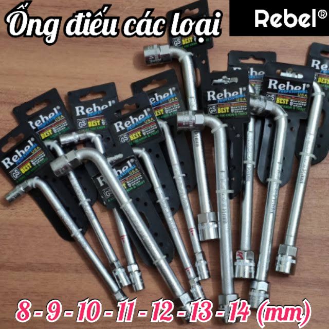 Cần điếu - Ống điếu cao cấp đạt chuẩn USA Rebel - 8, 9, 10, 11, 12, 13, 14