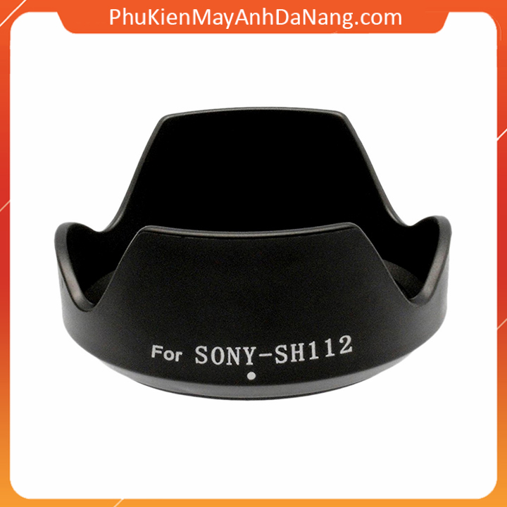 Hood nhựa SH-112 cho máy ảnh Sony E 18-55mm f/3.5-5.6 OSS, E 35mm f/1.8 OSS, và FE 28mm f/2
