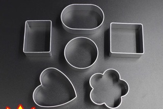 Khuôn bánh dứa/cookie cutter set 10c