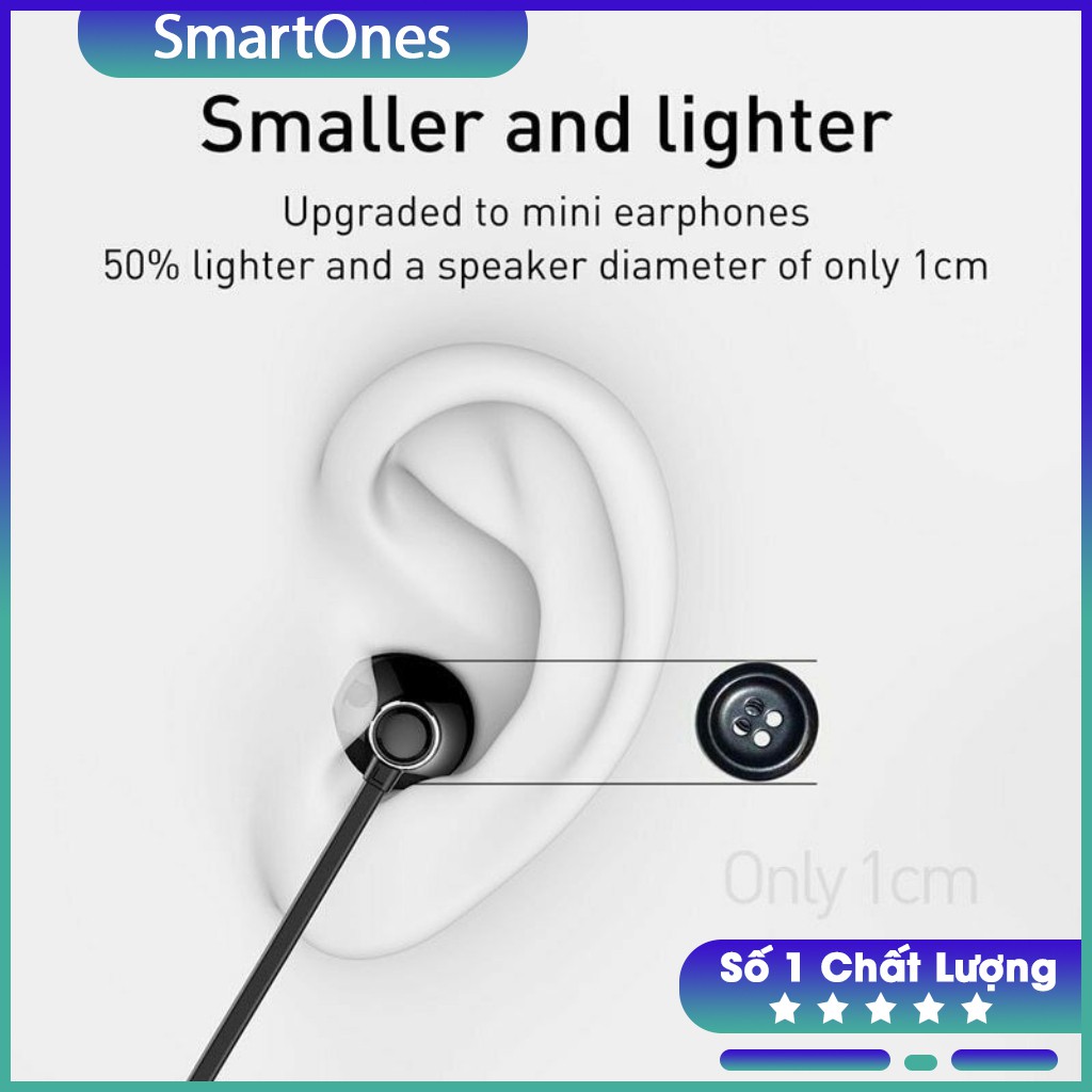 Tai nghe không dây Baseus S11 , Bluetooth V4.2 thiết kế dạng in-ear , khả năng chống nước tiêu chuẩn IP5X