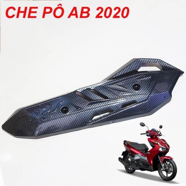 CHE PÔ AIR BLADE 2020 SƠN CARBON ĐEN