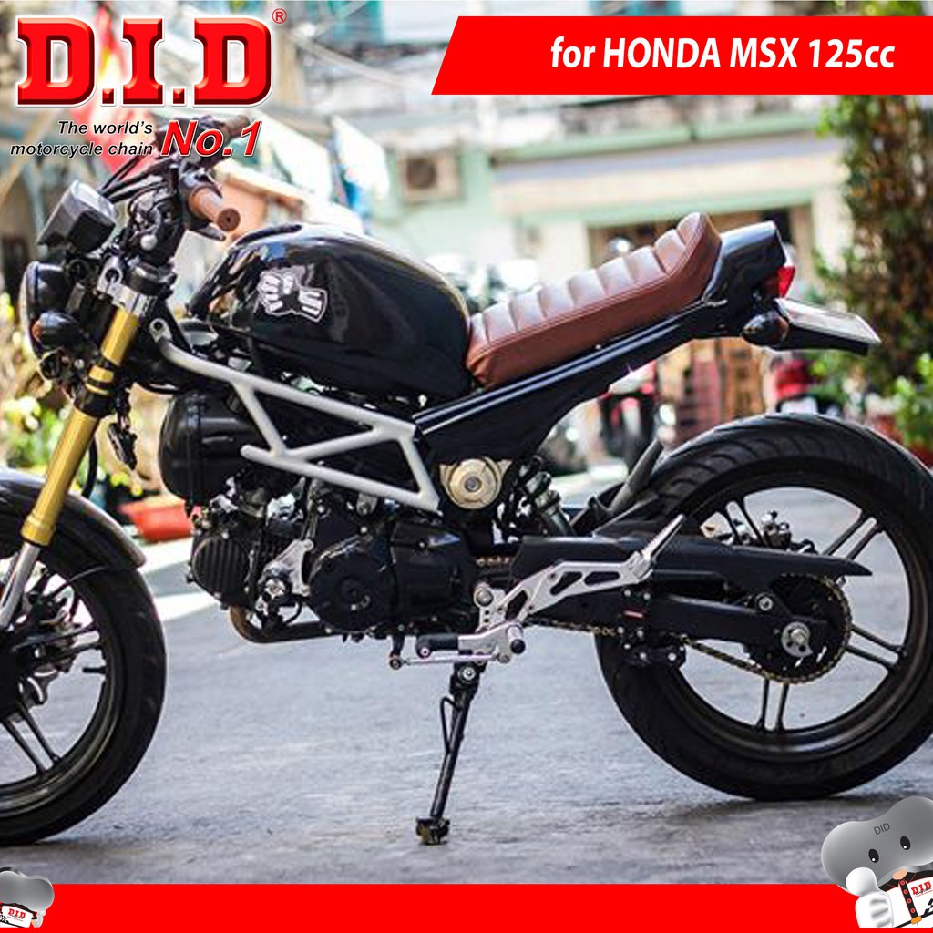 Nhông sên dĩa DID Honda MSX – Sên đen 10ly DID HDS