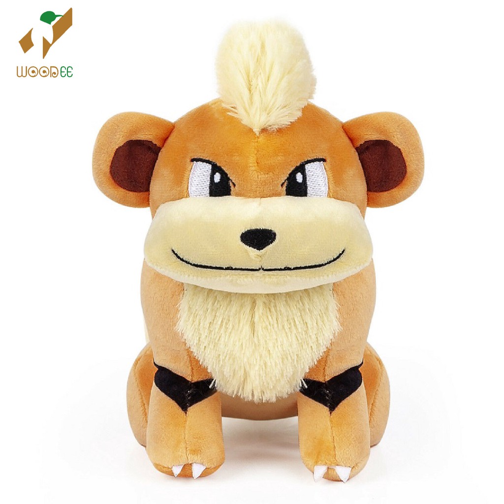 Gấu bông pokemon anime chó lửa Growlithe 20cm