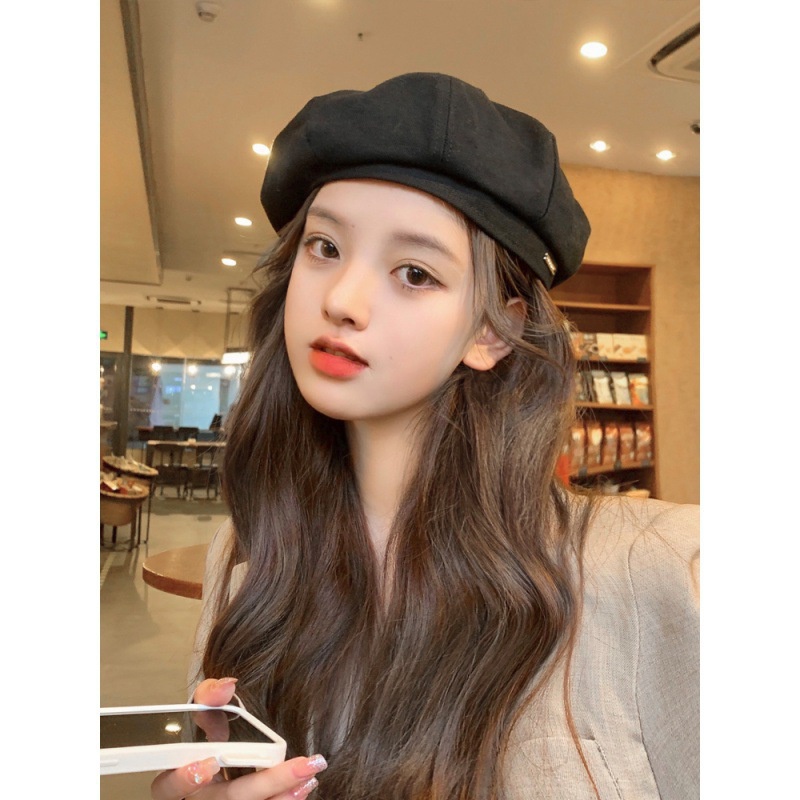 Nón Beret Phong Cách Retro Anh Quốc/Hàn Quốc Dễ Phối Đồ Thời Trang Thu Đông Cho Nữ