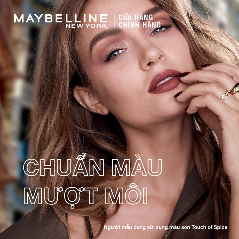 Son Lì Mịn Môi Dưỡng Môi Maybelline New York Color Sensational Creamy Matte 3.9g | Thế Giới Skin Care