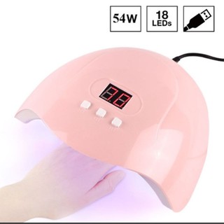 MÁY HƠ HẤP MÓNG CAO CẤP LOẠI 54W 3 CHẾ ĐỘ NÓNG CỰC NHANH MẪU MỚI