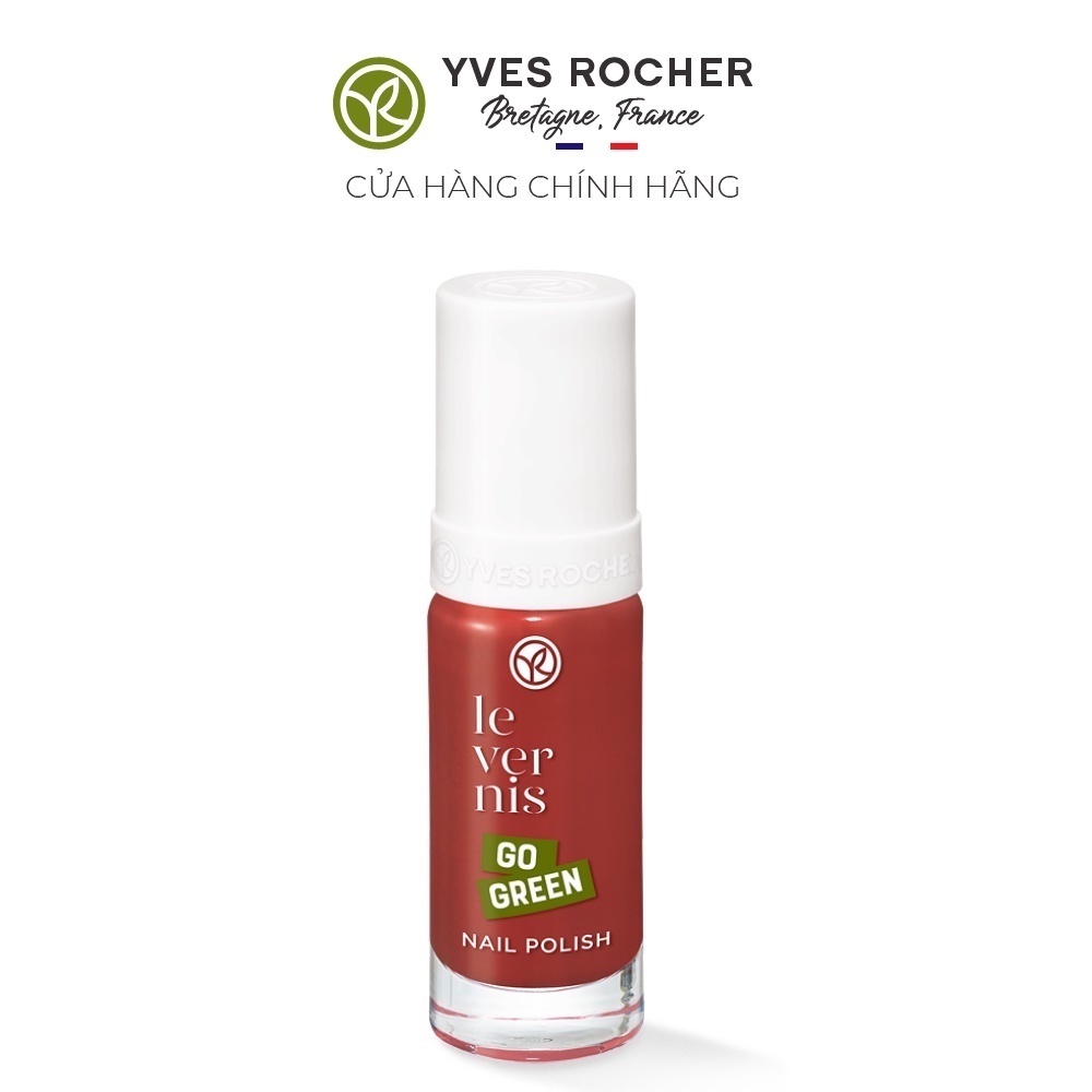 Sơn móng tay Yves Rocher GO GREEN NAIL POLISH 5ML - 07 ROSEWOOD