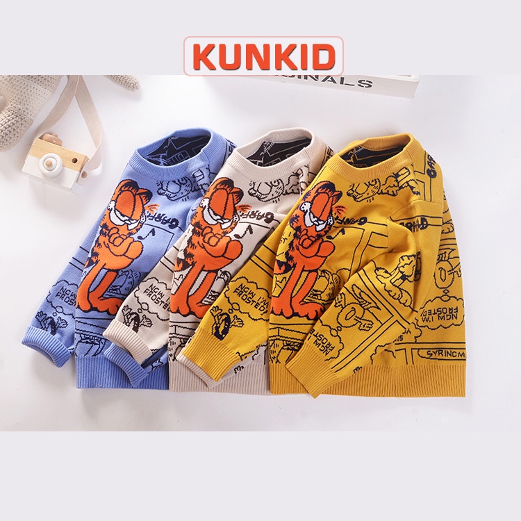 Áo len bé trai Quảng Châu loại đẹp Shop Kun kun Áo len cho bé Kunkid