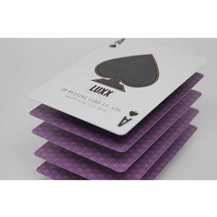 LUXX Elliptica (Purple) Playing Cards