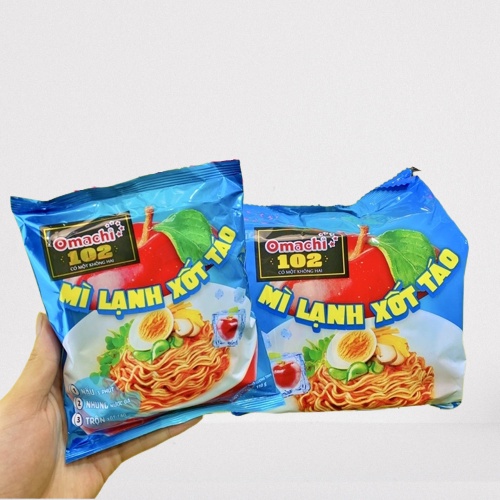 Mì Omachi Mì Lạnh Xốt Táo Thế Hệ Mới