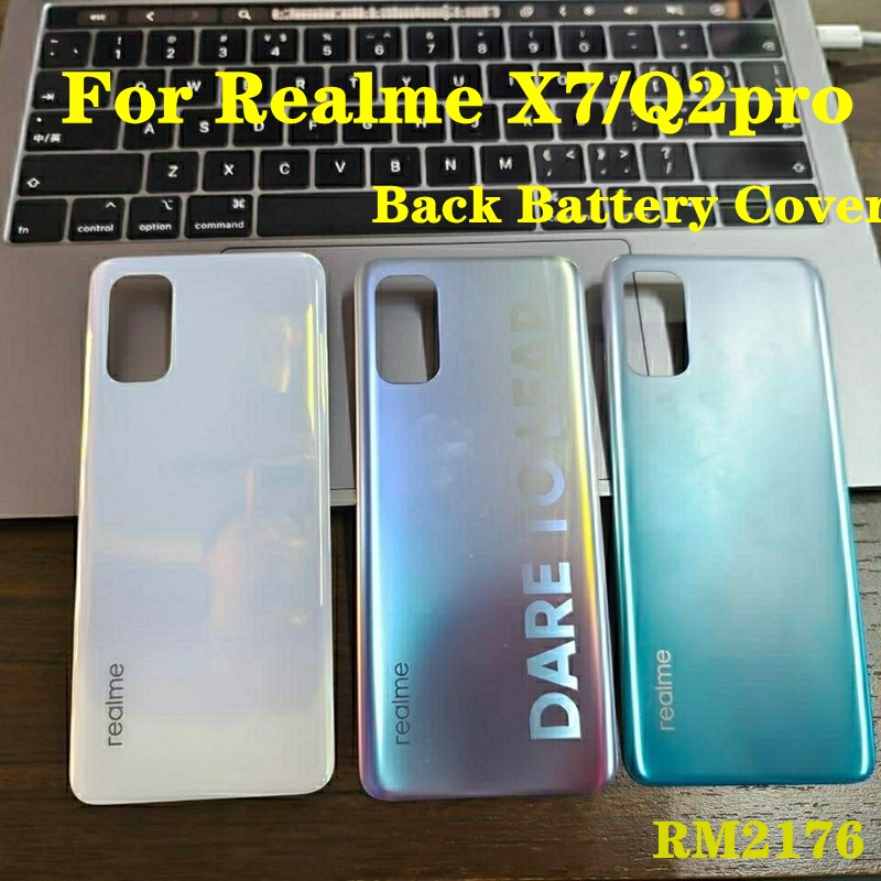 Nắp Lưng Điện Thoại Thay Thế Chuyên Dụng Cho Oppo Realme X7 5G RMX2176 Realme Q2 Pro RMX2173