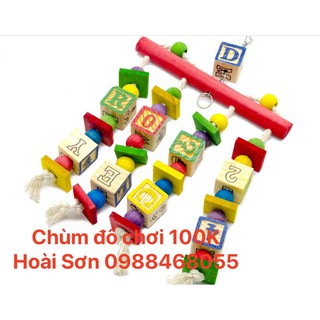 Chùm đồ chơi cho Vẹt