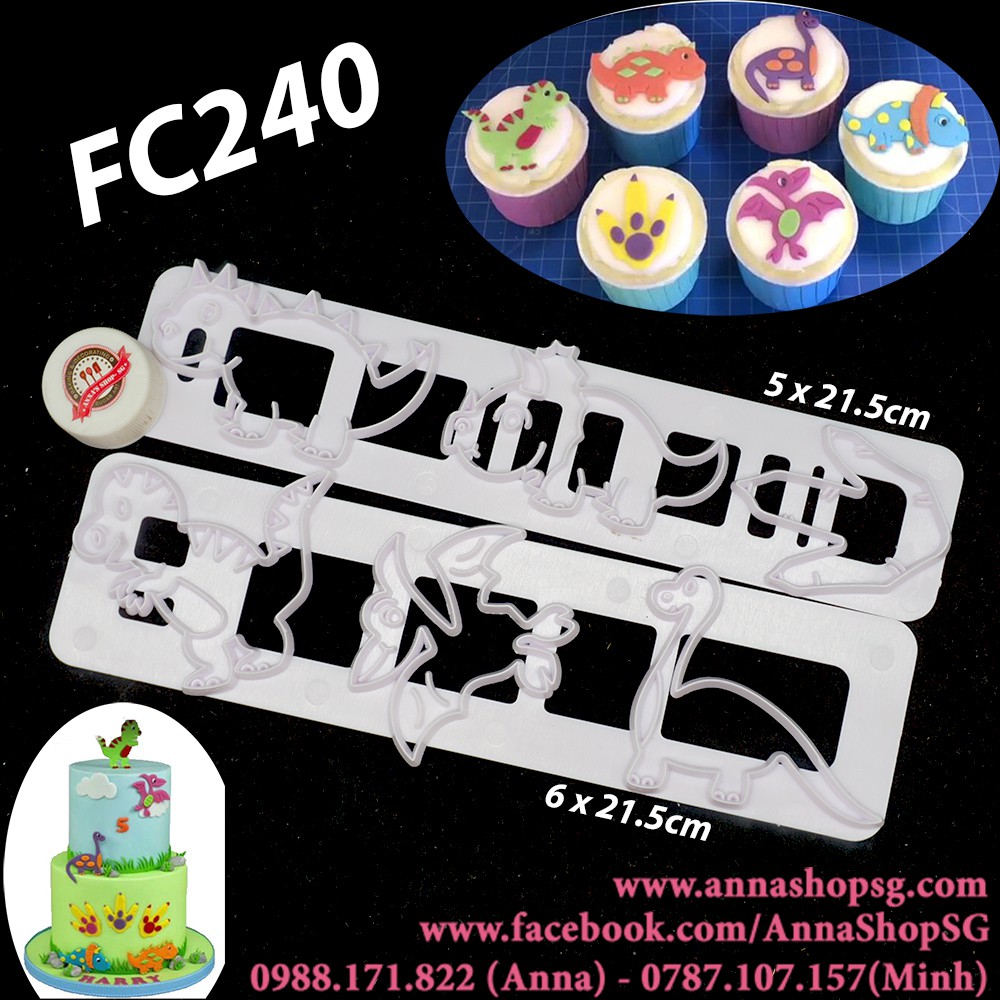 2 THANH CUTTER KHỦNG LONG FC240