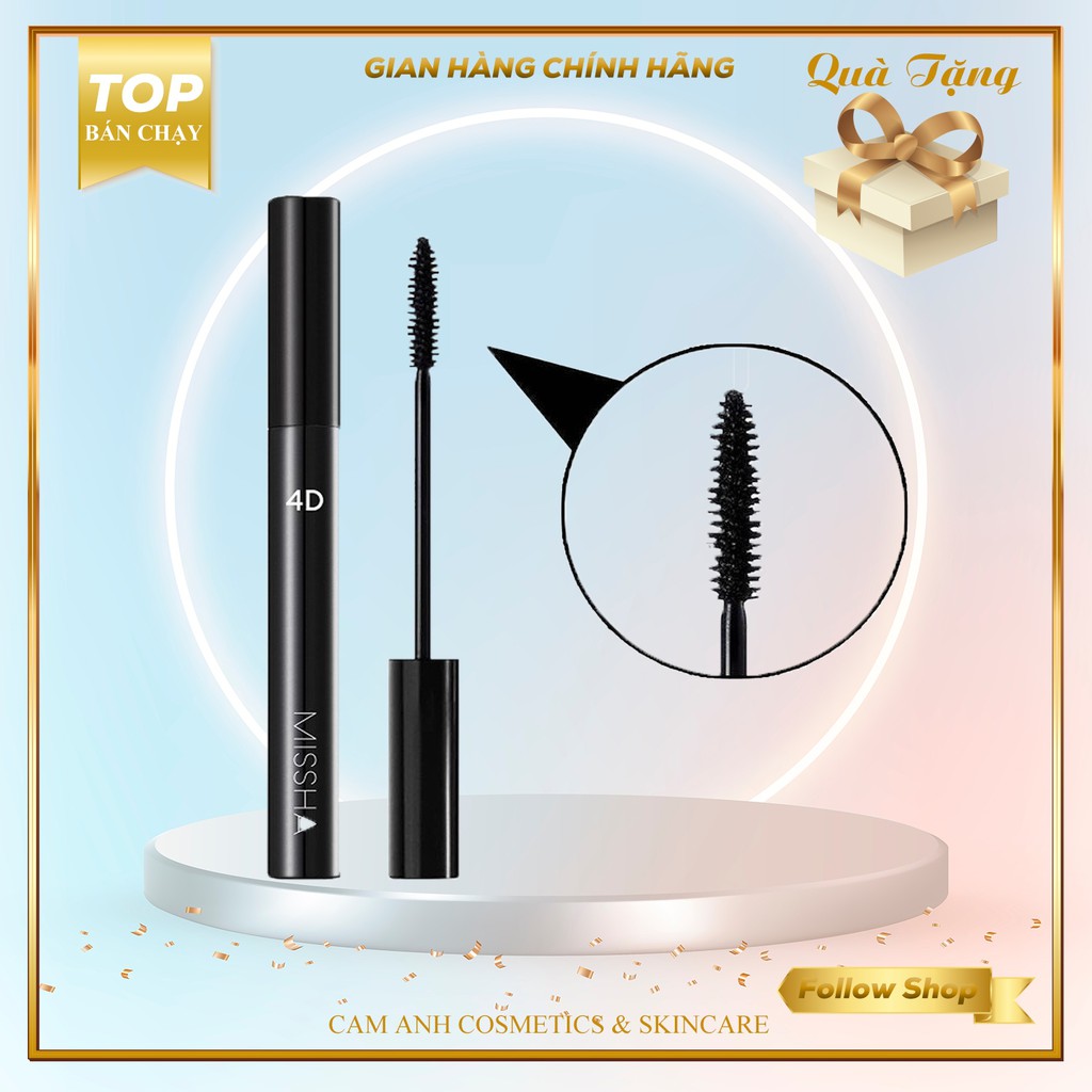 Chuốt Mi Missha , Dày Mi , Dài Mi , Cong Mi , Lâu Trôi The Style 4D Mascara [ Hàn Quốc Chính Hãng ]