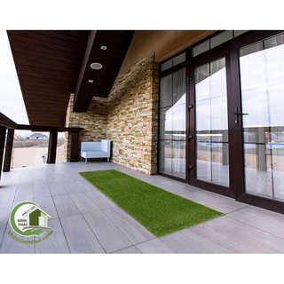 [50cm x 100cm] Thảm cỏ lau chùi chân cao cấp - cỏ nhựa nhân tạo