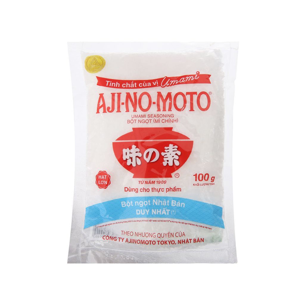 BỘT NGỌT MÌ CHÍNH NHẬT BẢN AJINOMOTO MSG UMAMI SEASONING 100G