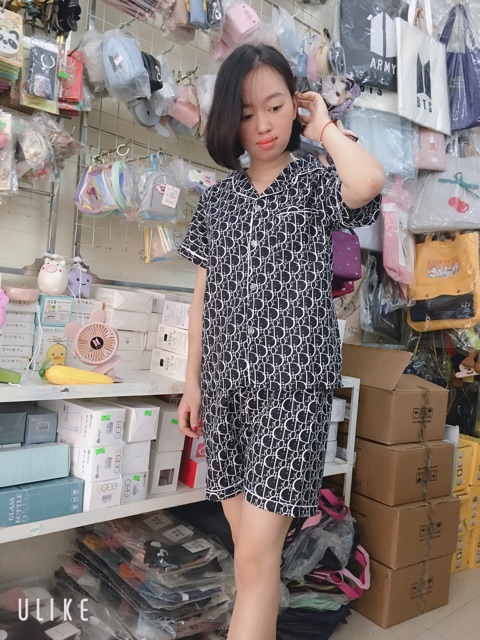 Bộ pijama  [60k ]tay ngắn quần cộc | BigBuy360 - bigbuy360.vn