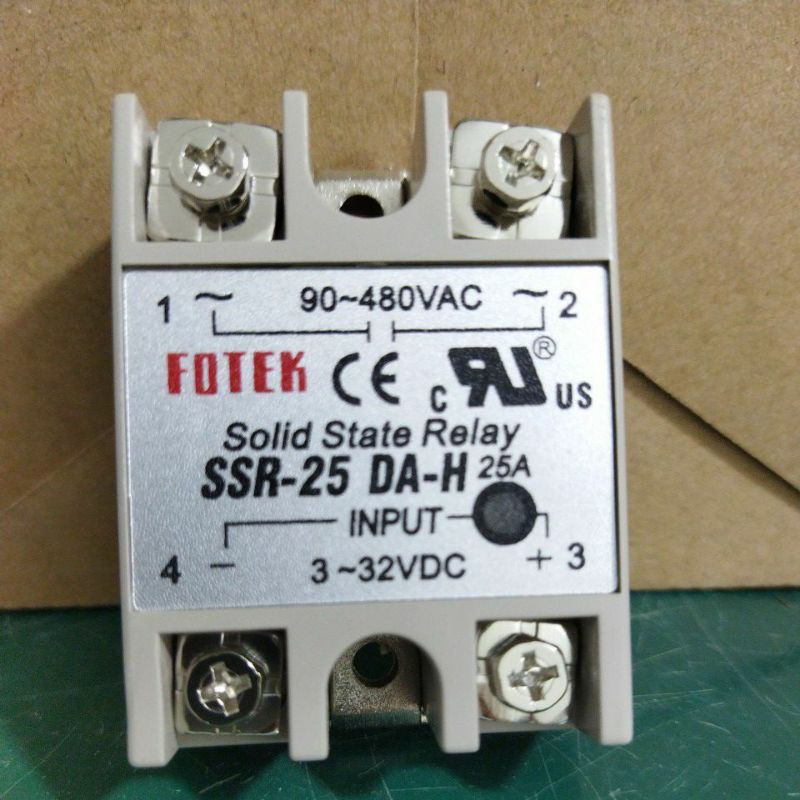 Rơ le bán dẫn Solid FOTEK SSR 25AA-H, 25DA-H, 25DD-H, 25VA-H