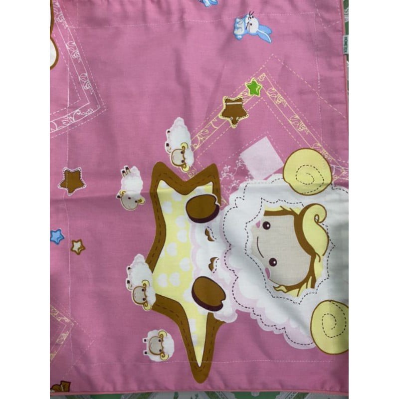 Ao gối Hometex cho bé  có bèo cotton hoa Hometex, vỏ gối trẻ em