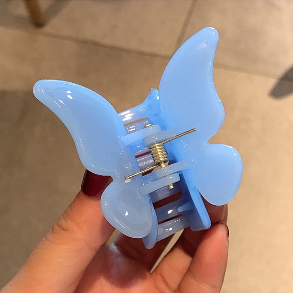 Kẹp tóc càng cua hình cánh bướm nhiều màu tùy chọn dành cho nữ