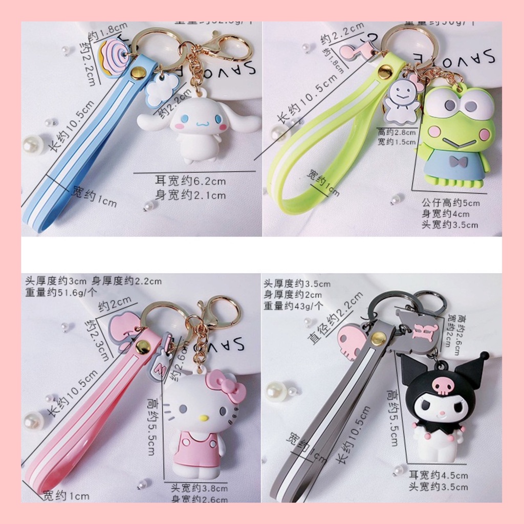 Móc Khóa Nhiều Mẫu Hot Trend Hàn Quốc Hình Thú Động Vật Pikachu Dễ Thương AnPhong Store.