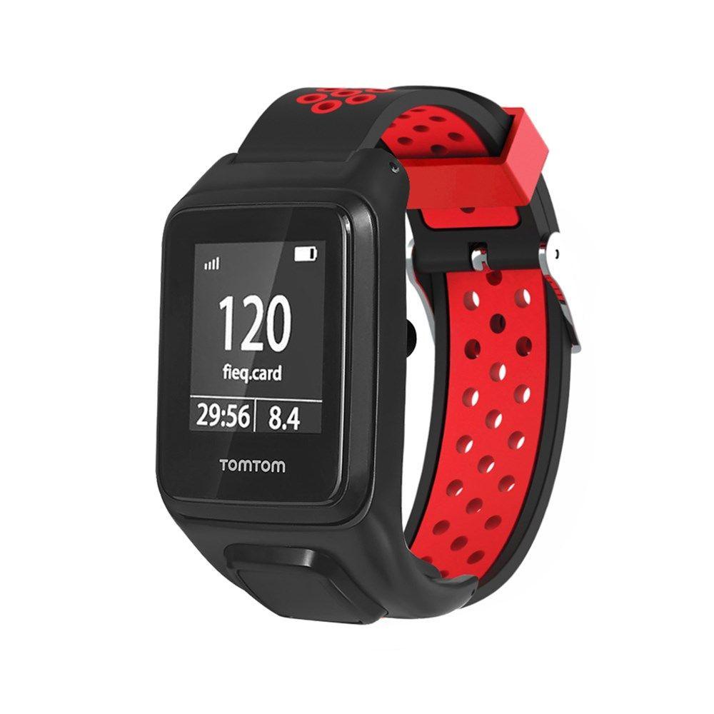 BTLIMER Dây Đeo Thay Thế Chất Liệu Silicon Màu Trơn Cho OMTOM Runner 2 3 Adventurer Spark