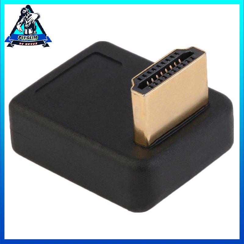 [Fitslim] HDMI-compatible A Male To Female Port Adapter Right Angle Extension Converter