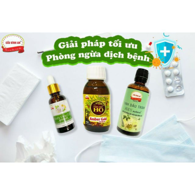 Tinh Chất Ho Amber Gold Cầu Bình An Dung Tích 100ML | BigBuy360 - bigbuy360.vn