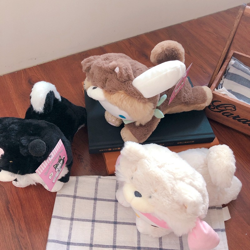 SANRIO Búp Bê Nhồi Bông Mềm Mại Hình Kuromi Đáng Yêu