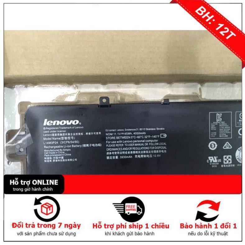[BH 12TH]⚡️[Pin zin]Pin laptop Lenovo Y520 Y520-15IKB R720-15 E520-15 L14M3P24 L14S3P24